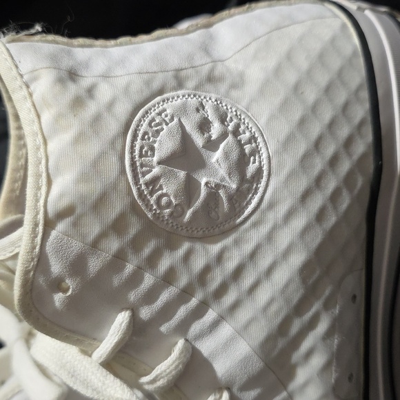 Converse All Star Hi Fuse Hi Performance Hi Top White Sneakers Mens Size 8 NWOT - Picture 2 of 7